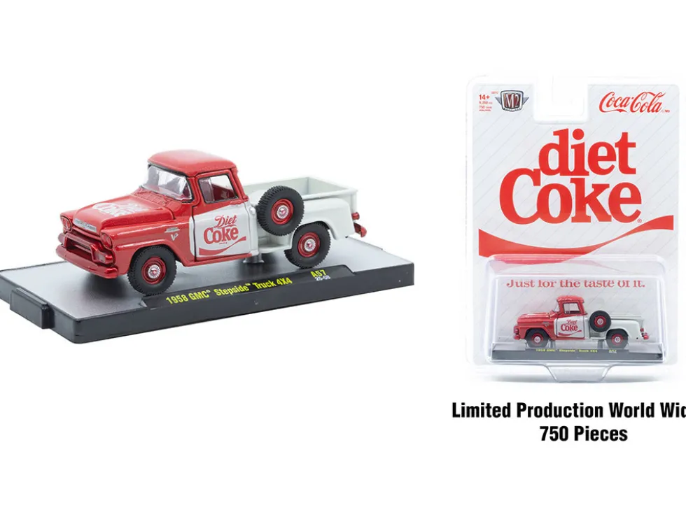 Sodas Set of 3 pieces Release 57 Limited Edition to 10000 pieces Worldwide 1/64 Diecast Model Cars by M2 Machines