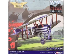Sopwith Camel F.1 Aircraft "B7190, Donner Wetter!, 'C' Flight No. 10 Squadron" (1918) Royal Naval Air Service "The Aviation Archive" Series 1/48 Diecast Model by Corgi