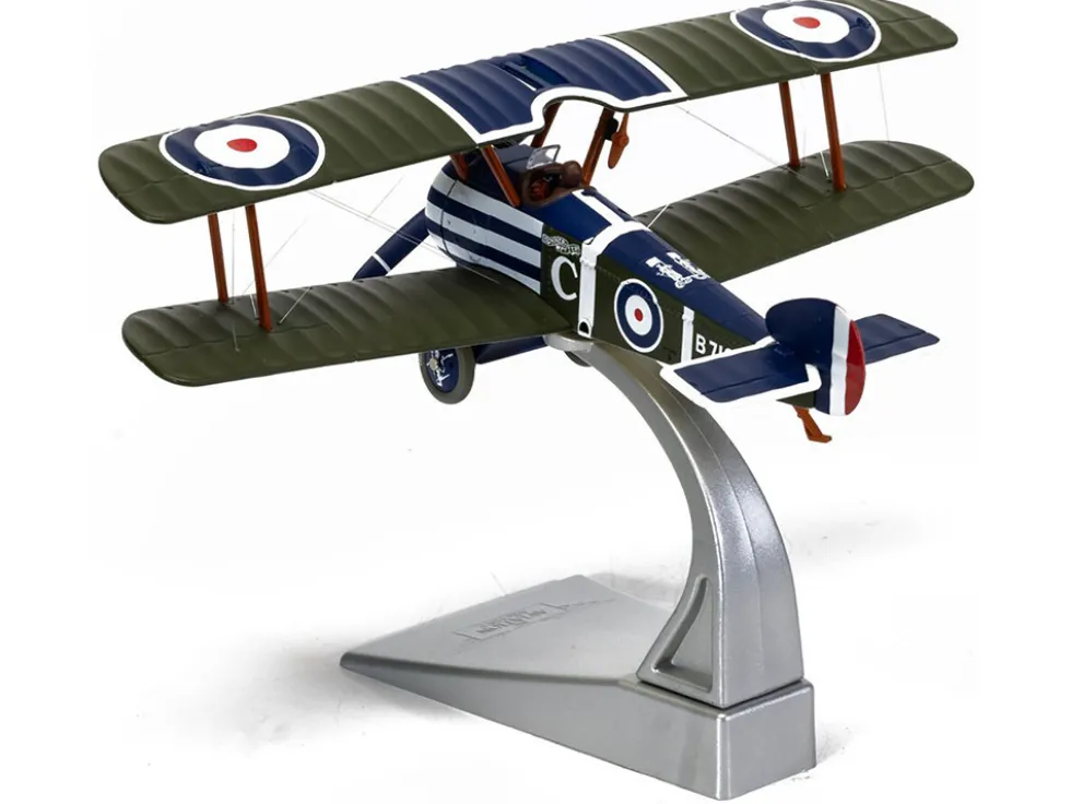 Sopwith Camel F.1 Aircraft "B7190, Donner Wetter!, 'C' Flight No. 10 Squadron" (1918) Royal Naval Air Service "The Aviation Archive" Series 1/48 Diecast Model by Corgi