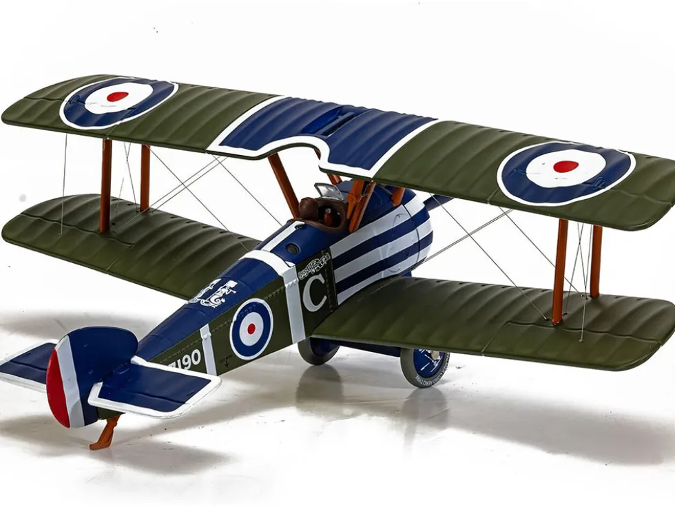 Sopwith Camel F.1 Aircraft "B7190, Donner Wetter!, 'C' Flight No. 10 Squadron" (1918) Royal Naval Air Service "The Aviation Archive" Series 1/48 Diecast Model by Corgi