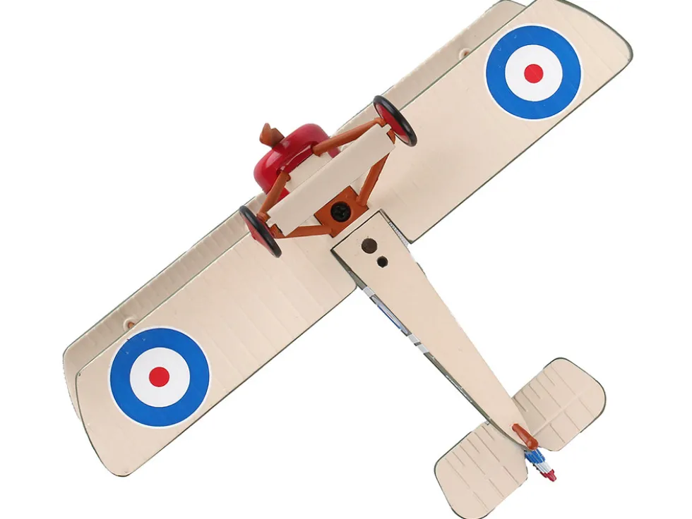Sopwith FI Camel Fighter Aircraft Captain Arthur Roy Brown Royal Air Force 1/63 Diecast Model Airplane Postage Stamp PS5350-2