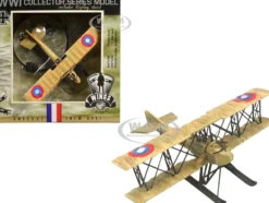 SPAD SA 4 Aircraft with Ski Gear "French Air Force" 1/72 Model Airplane by Wings of the Great War
