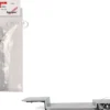 Spread Axle Double-Drop Flatbed Trailer Silver Top 1/87 (HO) Plastic Model by Promotex