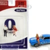 70s Style Two Figurines Set II for 1/43 Scale Models American Diorama 38352