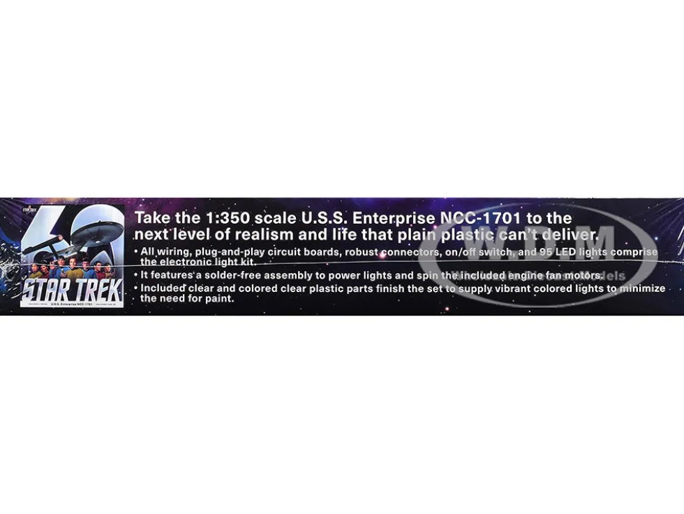Star Trek The Original Series USS Enterprise 60th Anniversary Lighting Set for 1/350 Model Kit by Polar Lights
