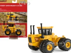 Steiger Super Wildcat II ST-200 Tractor Yellow Case IH Agriculture Series 1/64 Diecast Model ERTL TOMY 44332