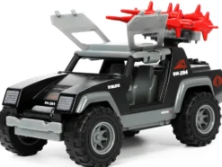 Stinger with Missile Launcher Cobra Commander Diecast Figurine G.I. Joe Hollywood Rides Series 1/32 Diecast Model Car Jada 33085