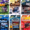 Street Freaks 2025 Release 1 Set B of 6 Cars 1/64 Diecast Model Cars by Johnny Lightning