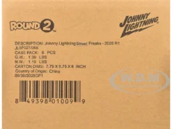 Street Freaks 2025 Release 1 Set B of 6 Cars 1/64 Diecast Model Cars by Johnny Lightning