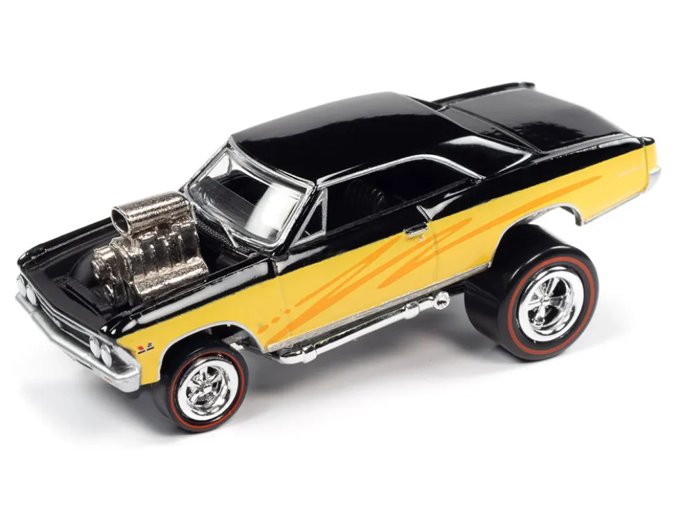 Street Freaks 2021 Set A 6 Cars Release 4 1/64 Diecast Model Cars Johnny Lightning JLSF022A