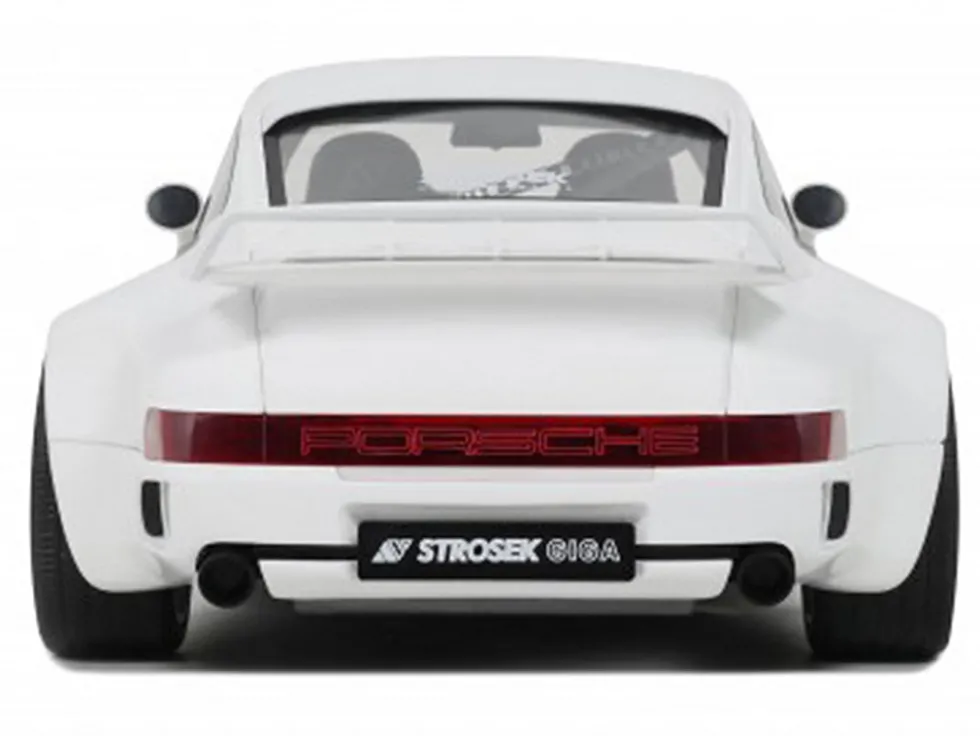 2024 Strosek GIGA (Porsche 911) White 1/18 Model Car by GT Spirit