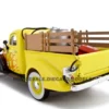 1937 Studebaker Pickup Yellow With Accessories 1/24 Diecast Car Unique Replicas 18566