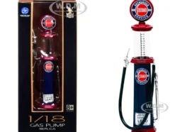 Studebaker Vintage Cylinder Gas Pump 1/18 Diecast Replica Road Signature 98652