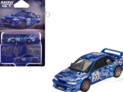 Subaru Impreza WRC99 #23 Richard Burns - Roger Freeman "Acropolis Rally" (2000) Limited Edition 1/64 Diecast Model Car by Mini GT