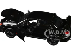 Subaru Impreza WRX STi Black 1/24 Diecast Model Car Motormax 73330