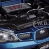Subaru Impreza WRX STi Blue 1/24 Diecast Car Model Motormax 73330
