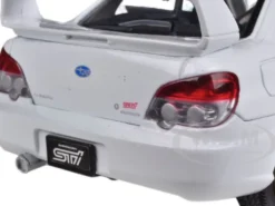 Subaru Impreza WRX STI White 1/24 Diecast Car Model Motormax 73330