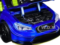 2016 Subaru WRX STI Widebody Blue Metallic 