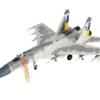 Sukhoi Su-27 Flanker Aircraft "Ukraine War" (2023) Ukrainian Air Forces 1/72 Diecast Model by JC Wings