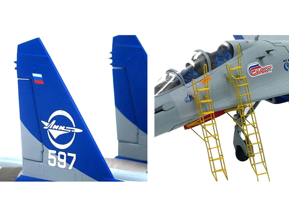 Sukhoi Su 30LL Flanker C Fighter Aircraft Gromov Flight Research Institute Ramenskoye AB Russia 1997 1/72 Diecast Model JC Wings JCW-72-SU30-006