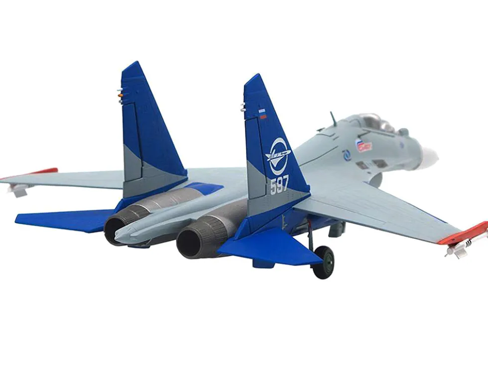 Sukhoi Su 30LL Flanker C Fighter Aircraft Gromov Flight Research Institute Ramenskoye AB Russia 1997 1/72 Diecast Model JC Wings JCW-72-SU30-006