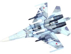 Sukhoi Su-30MKK Flanker-G Fighter Aircraft #504 "Russian Air Force" "Wing" Series 1/72 Diecast Model by Panzerkampf