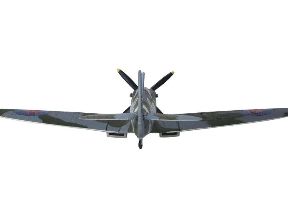 Supermarine Spitfire LF MK IXe Fighter Aircraft "TE565, 10th (Czech) Fighter Squadron, RAF Manston" Royal Air Force 1/72 Diecast Model Airplane by Oxford Diecast