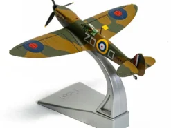 Supermarine Spitfire MkI Fighter Aircraft "P9443 ZD-D, Flight Lieutenant Douglas Bader, No. 222 Squadron, Battle of Britain" (1940) Royal Air Force "The Aviation Archive" Series 1/72 Diecast Model by Corgi