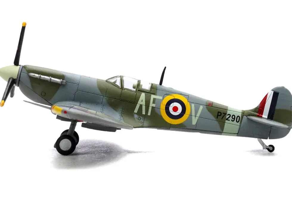Supermarine Spitfire Mk IIa Fighter Aircraft "P7290, Air Fighting Development Unit, RAF Duxford" (1942) Royal Air Force 1/72 Diecast Model Airplane by Legion