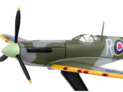 Supermarine Spitfire Mk IIa Fighter Aircraft #P7973 Royal Air Force 1/93 Diecast Model Airplane Postage Stamp PS5335-4