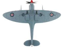 Supermarine Spitfire Mk IXc Fighter Aircraft "MA466, BQ-S, No. 451 Squadron, Corsica" (1944) Royal Australian Air Force "Air Power Series" 1/48 Diecast Model by Hobby Master