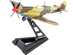 Supermarine Spitfire MK IXC Fighter Aircraft Royal Air Force Ldr Stanislav Skalsk Polish Combat Team North Africa 1943 1/72 Diecast Model JC Wings JCW-72-SPF-003