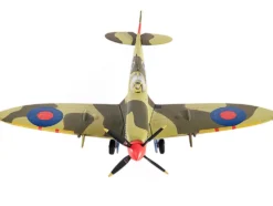 Supermarine Spitfire MK IXC Fighter Aircraft Royal Air Force Ldr Stanislav Skalsk Polish Combat Team North Africa 1943 1/72 Diecast Model JC Wings JCW-72-SPF-003