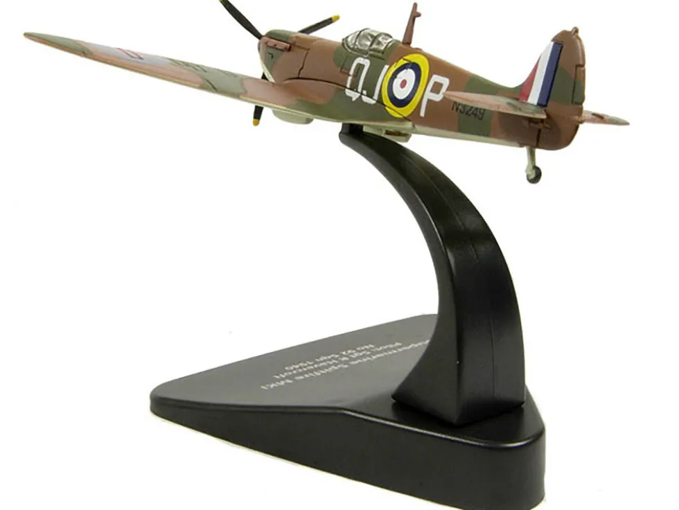 Supermarine Spitfire MK1 SGT R Havercroft No 92 Sqn 1940 1/72 Diecast Model Airplane Oxford Diecast AC001