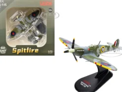Supermarine Spitfire Mk Vb Fighter Aircraft "BL924, Pilot Officer Aksel Svendsen, Danish Presentation Spitfire, Valdemar Atterdag, No. 234 Madras Presidency Squadron" (1942) Royal Air Force 1/72 Diecast Model Airplane by Legion