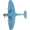 Supermarine Spitfire Mk.Vb Trop Fighter Aircraft "ER570, 4th Fighter Squadron, 52nd Fighter Group" (1943) Mediterranean Allied Coastal Air Force "Air Power Series" 1/48 Diecast Model by Hobby Master