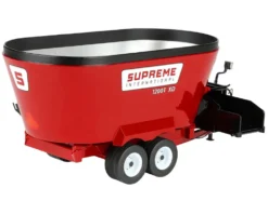 Supreme International 1200T Vertical Feed Mixer Red 1/32 Diecast Model by SpecCast