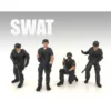 SWAT Team Rifleman Figure For 1:18 Scale Models American Diorama 77420
