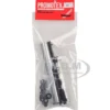 Tag-Axle Elliptical Tanker Trailer Silver 1/87 (HO) Plastic Model by Promotex