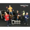 Tailgate Party Set II 4 Piece Figure Set For 1:24 Scale Models American Diorama 77596