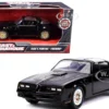 Tego's Pontiac Firebird Black Gold Stripes Hood Bird Fast & Furious Series 1/32 Diecast Model Car Jada 30763