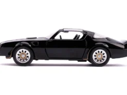 Tego's Pontiac Firebird Black Gold Stripes Hood Bird Fast & Furious Series 1/32 Diecast Model Car Jada 30763