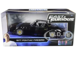 Tego’s 1977 Pontiac Firebird Black Fast & Furious Movie 1/24 Diecast Model Car Jada 30756