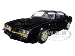 Tego’s 1977 Pontiac Firebird Black Fast & Furious Movie 1/24 Diecast Model Car Jada 30756