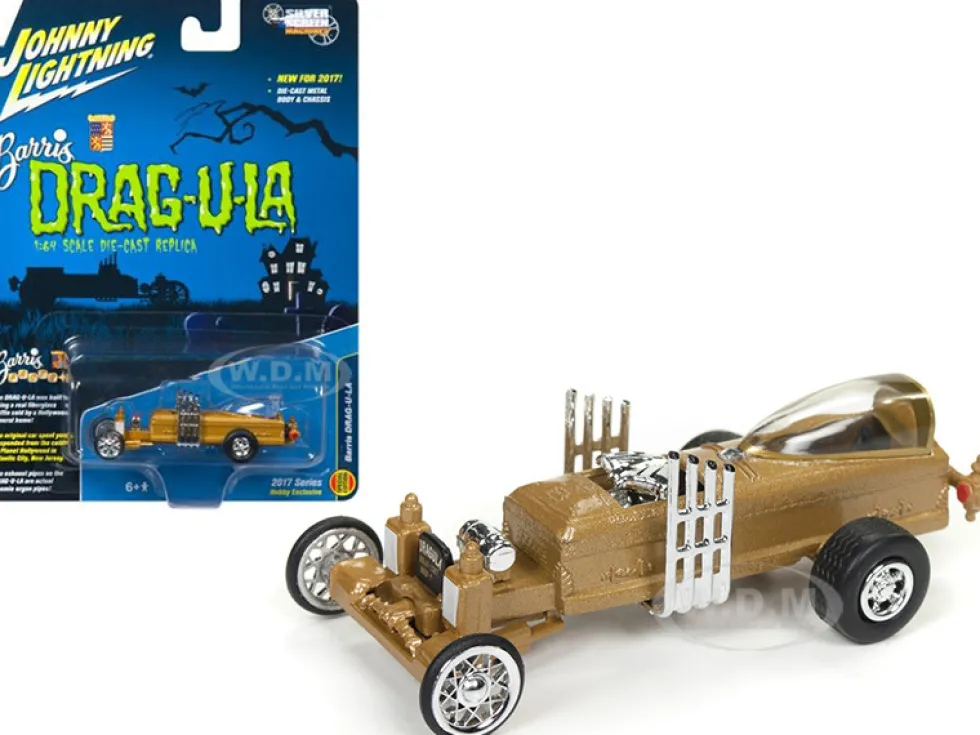 The Barris Dragula Hobby Exclusive 1/64 Diecast Model Car Johnny Lightning JLSS003