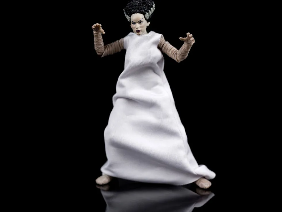 The Bride of Frankenstein 6" Moveable Figurine Chains Alternate Head Hands Universal Monsters Series Jada 31960