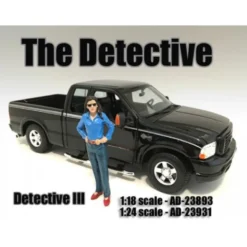 The Detective #3 Figure For 1:18 Scale Models American Diorama 23893