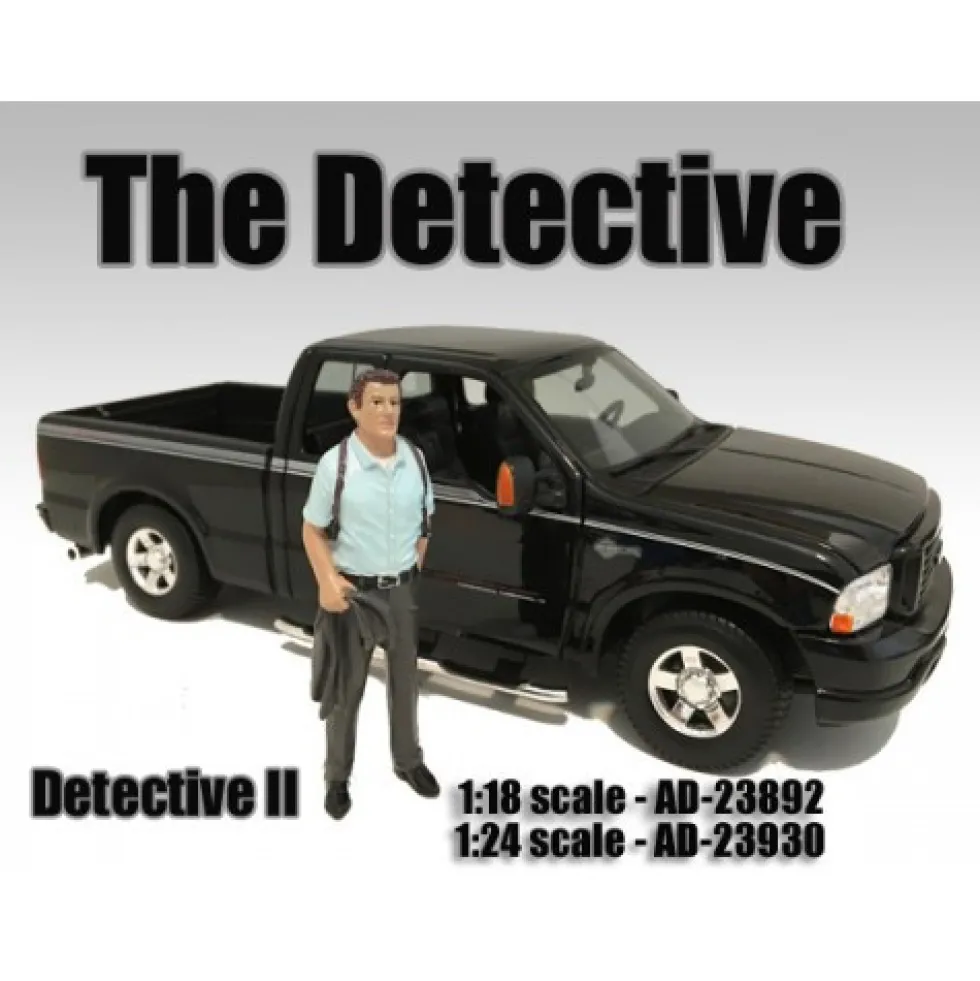 The Detective #2 Figure For 1:18 Scale Models American Diorama 23892