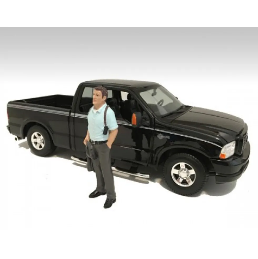 The Detective #2 Figure For 1:24 Scale Models American Diorama 23930