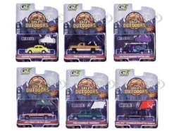 The Great Outdoors Series 4 Set of 6 pieces 1/64 Diecast Model Cars by Greenlight